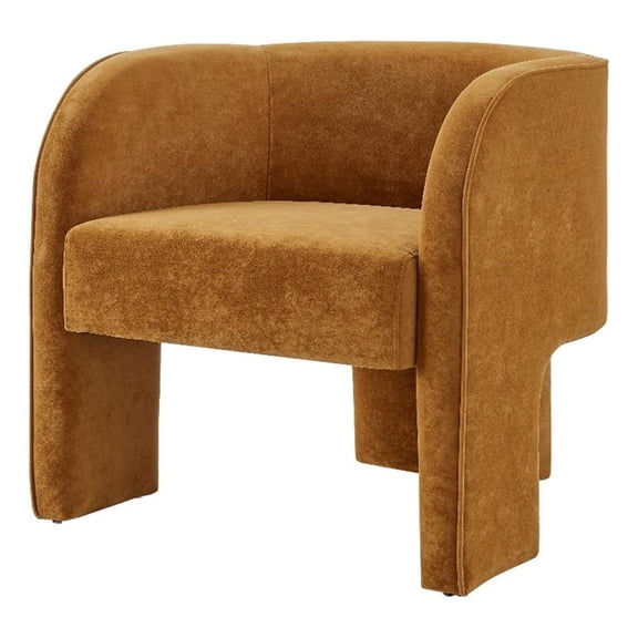 Matteo Velvet Accent Arm Chair
