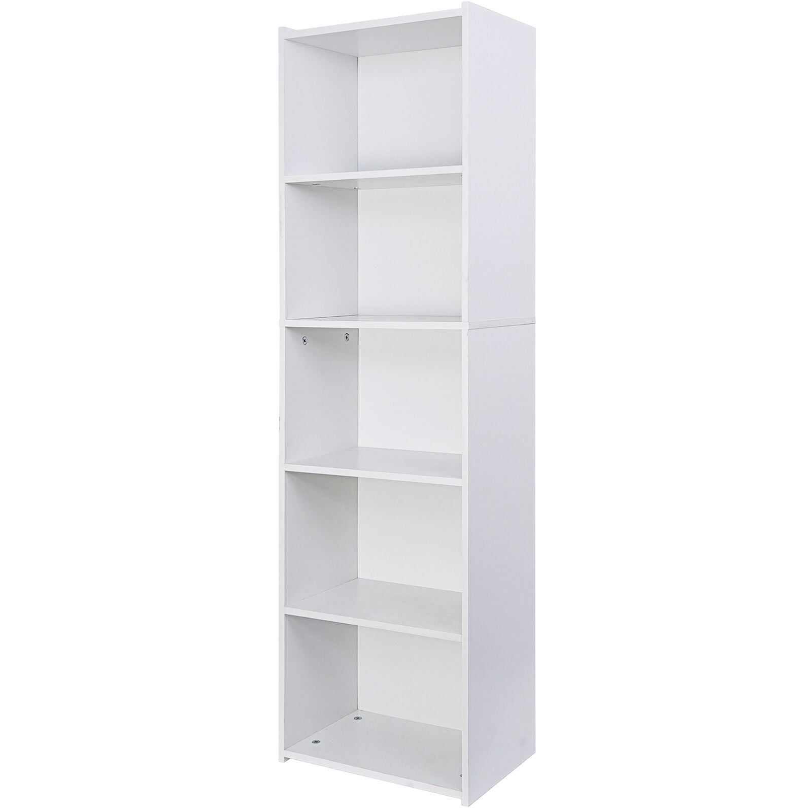 ZENSTYLE 5 Tier Bookcase Bookshelf Storage Wall Shelf Organizer Display Stand Home Office