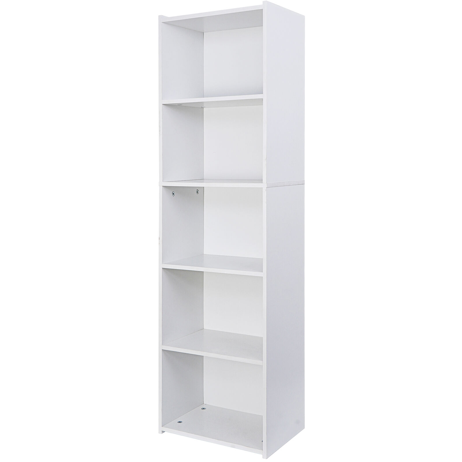 ZENSTYLE 5 Tier Bookcase, Decorative Storage Shelves for Living Room ...