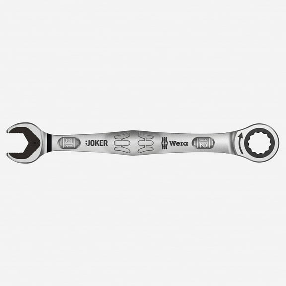 Wera - 5073272001 4013288167323 Ratcheting Combination Wrench Joker 12x170.7mm, Multi