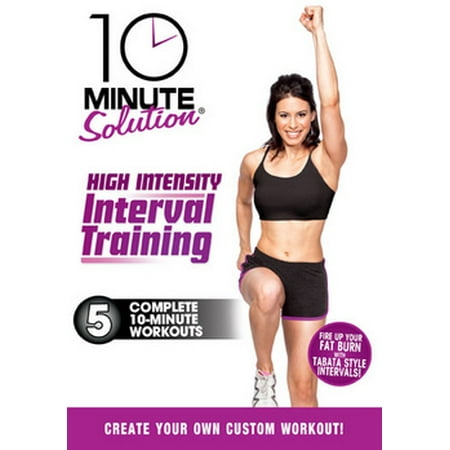 10 MINUTE SOLUTION-HIGH INTENSITY INTERVAL TRAINING (DVD) (Best High Intensity Workout Videos)
