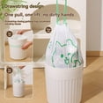 thumbnail image 3 of Small Trash Bags Drawstring,17.7x19.68",4 Gallon Small Kitchen Trash Bags,Bathroom Garbage Bags,60 Counts Trash Can Liners For Bathroom Kitchen ,White Rabbit 4 Gallon Small Trash Can Liners, 3 of 3