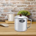 thumbnail image 2 of Noref Stainless Steel Tea Cup, Stainless Steel Cup Tea Mug with Lid Handle Water Cup Home Office, Stainless Steel Cup, 2 of 8
