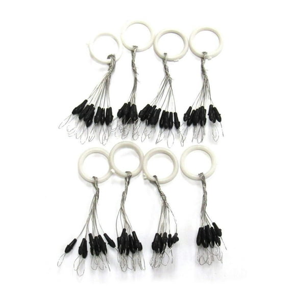 Harmony Fishing - Weight Pegs for Lead or Tungsten Worm/Flipping Weights (8 Pack = 80 Pegs)