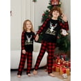 thumbnail image 2 of Pijamas familiares a juego de Navidad 2025, pijamas con estampado Dear Merry, conjunto de ropa de dormir para adultos y niños, mono para bebé y ropa para perros, 2 of 5