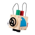 thumbnail image 1 of Montessori Busy Board Decor Habilidades motoras finas Coche Habilidades básicas Accesorios de entrenamiento Tableros sensoriales para Sunnimix Tablero ocupado Montessori, 1 of 8