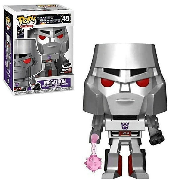 Funko Pop! Retro Toys #45: Transformers - Megatron with Energon Mace, GameStop Exclusive Funko -