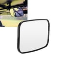 thumbnail image 2 of UTV Rearview Mirror, Shatterproof Clear Universal Rear View Convex Mirror Large Size ABS Glass No Distorted For Modification For Off Road, 2 of 8