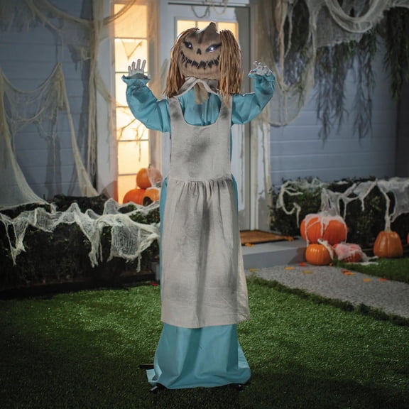 Loud Girls' Pumpkin Halloween Decoration - Orange One Size