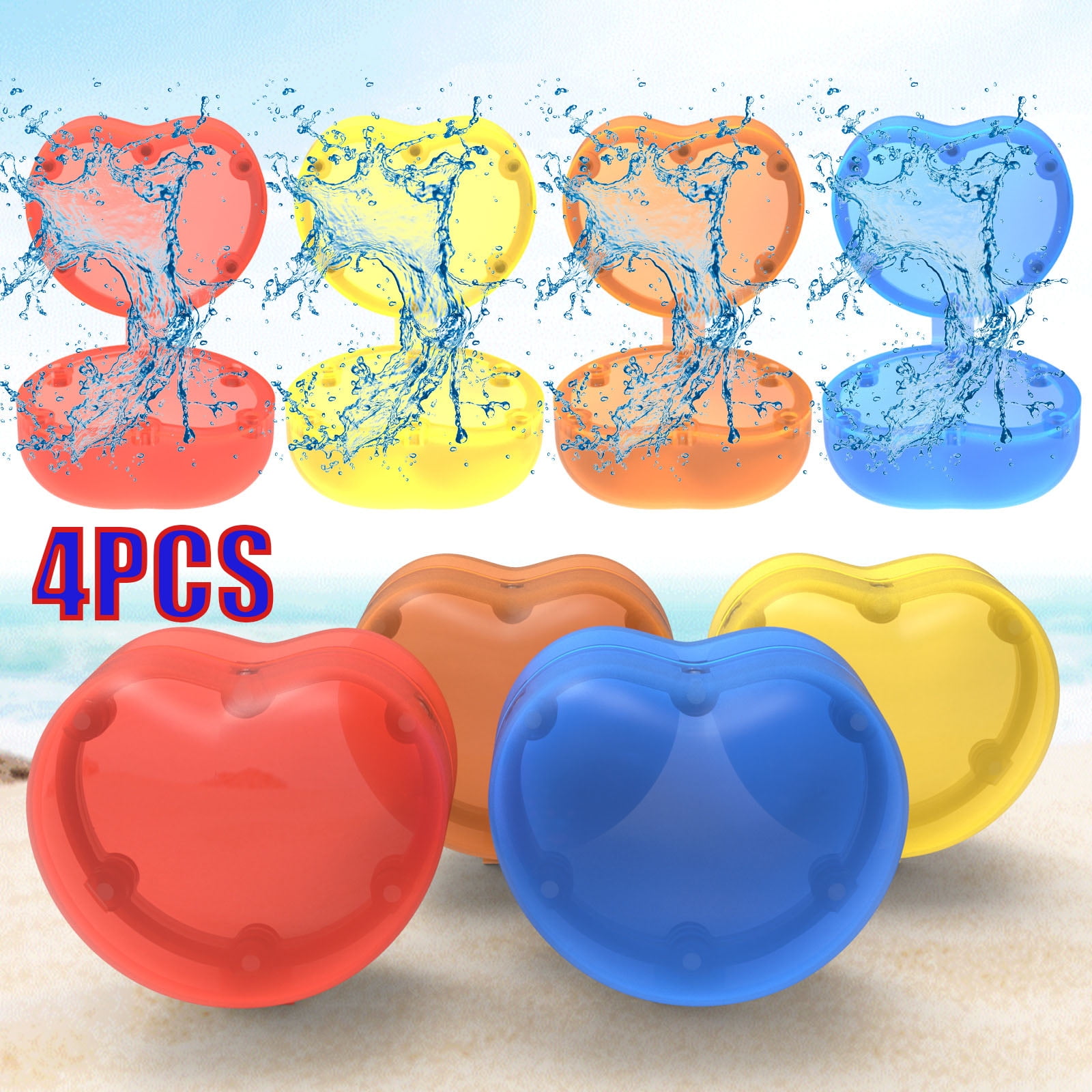 Splash Water Balls Silicone Water Bomb Ball Quick Fill Reusable Party