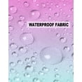 thumbnail image 5 of Pack of 2 Outdoor Pillow Covers, Pink Blue Purple Yellow Gradient Waterproof Square Throw Pillowcase Cushion Decorative Pillow Covers for Couch Patio Tent, 20x12 in, 5 of 6