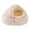A, variant on Kingtowag Seashell Shaped Dog Cat Bed Long Plush A 50x30, Anti Cozy Hooded Bed Washable Fabric, Bed for Pet Anti Anxiety Cozy Dog Bed Hooded Medium Size, Washable Fabric
