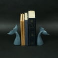 thumbnail image 7 of Zeckos Blue Cast Iron Whale Tail Bookends Nautical Home Decor Set of 2, 7 of 7
