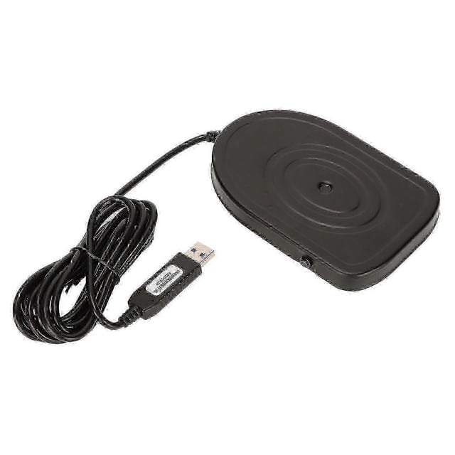 USB Foot Pedal Multimedia Control Sensitive Control Ergonomic Design Strong Metal USB Foot Switch for PC Game Media
