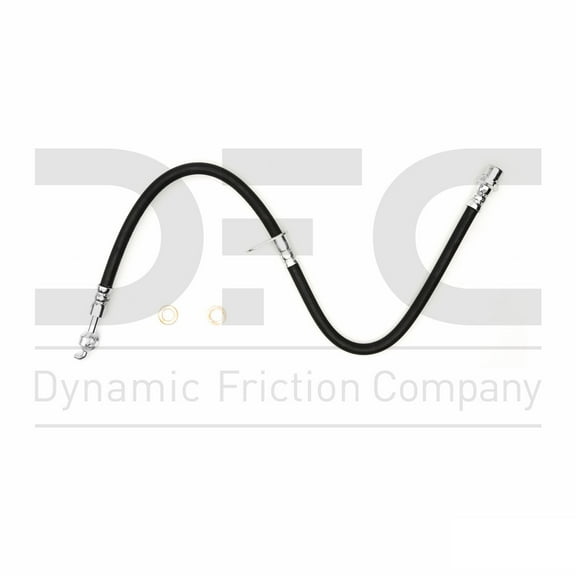 Front Right Dynamic Friction Company Brake Line Hose 350-76087 For 2001-2003 Toyota Prius