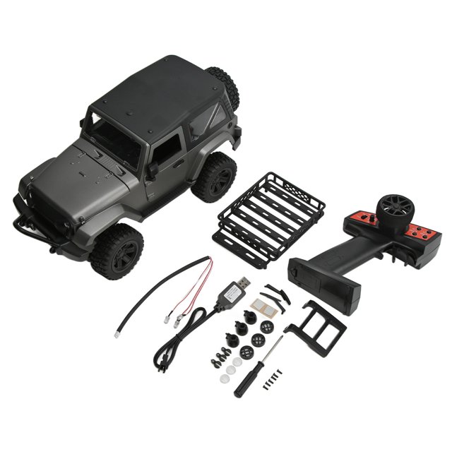 F6 1/14 simulación a escala completa RC modelo de coche 260 Motor 2,4 GHz 4WD RC vehículo todoterreno juguetes con portaequipajes