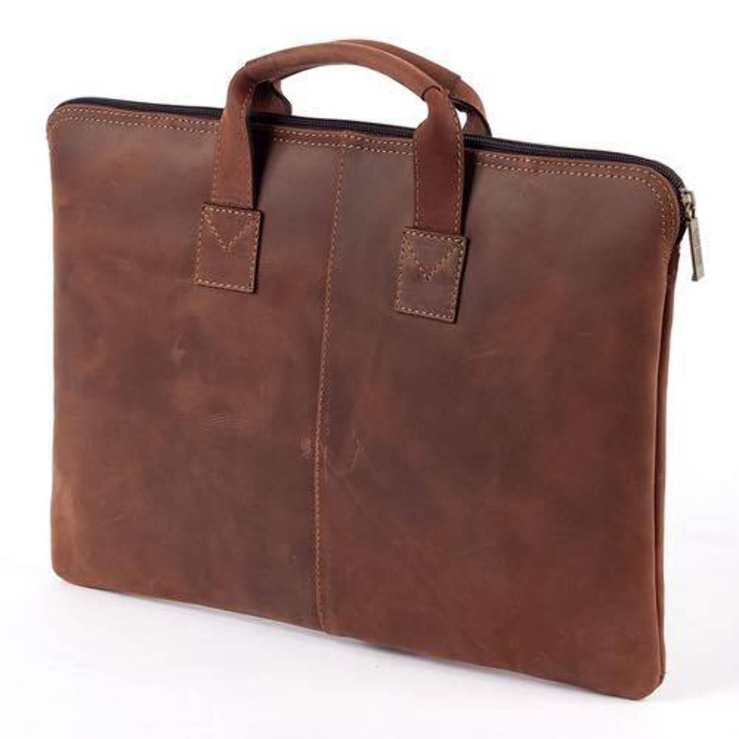 Claire Chase 600004991443 Rustic Folio with Handle Briefcase