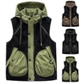 thumbnail image 5 of Lovskoo Mens Vest Outdoor Workout Lightweight Sleeveless Work Jacket Hiking Travel Breathable Outerwear with Multiple Pockets, 5 of 5