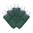 thumbnail image 1 of Vickerman X4G6105PBG LED Green Wire End Connecting 34 ft. Long Light Set with Cool White Lights, 1 of 1