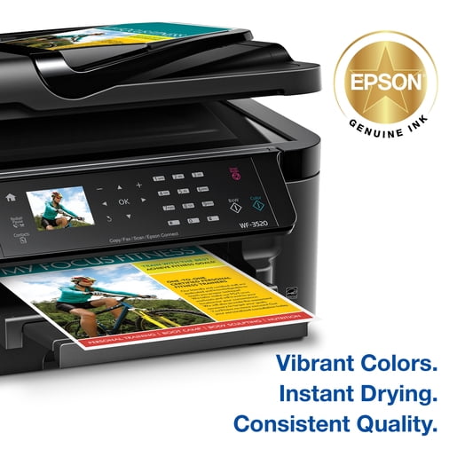 Epson 126 DURABrite Ultra Ink Yellow Cartridge For WF-3520, WF-3530, WF-3540, WF-520, WF-545, WF-630, WF-633, WF-635, WF-645, WF-7010, WF-7510, WF-7520, WF-840, WF-845 and other select models