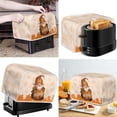 thumbnail image 2 of Suhoaziia 4-Slice Toaster Covers Universal Fit Microwave Oven,Ovens,Foldable Toaster Bag Dust Cover with Top Handle,Anti Dirty Halloween Santa Wide Slot Toaster Dust Covers, 2 of 6