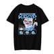 thumbnail image 4 of Pop cazadora para niña Hunters Round-Neck Printed Anime Trio Poster T Shirt （Black）, 4 of 4