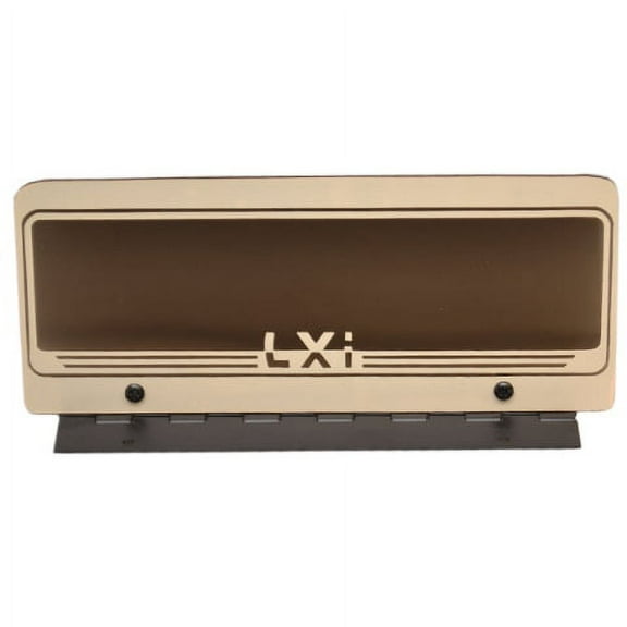 Larson Boat Dash Radio Cover LXI MY95 | Beige / Bronze Tinted Plastic