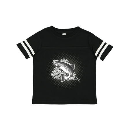 

Inktastic Trout Fisherman Fly Fishing Gift Toddler Boy or Toddler Girl T-Shirt