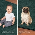 thumbnail image 5 of Furnish My Place DC Custom Rug - 4 ft. x 6 ft., Forest Green, Indoor Rug for Bedrooms, Hallways, Living Rooms, 5 of 12