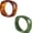 D green brown, variant on 2Pcs Chunky Acrylic Transparent Candy Color Geometric Round Cuff Bangle Bracelet Set for Women Resin Acetate Tortoiseshell Wristband Bracelet Statement Jewelry Birthday Gif