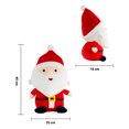 thumbnail image 3 of Peluche Santa Claus Decoración Navideña Importadora La Merced Relleno Suave Hipoalergénico, 3 of 4