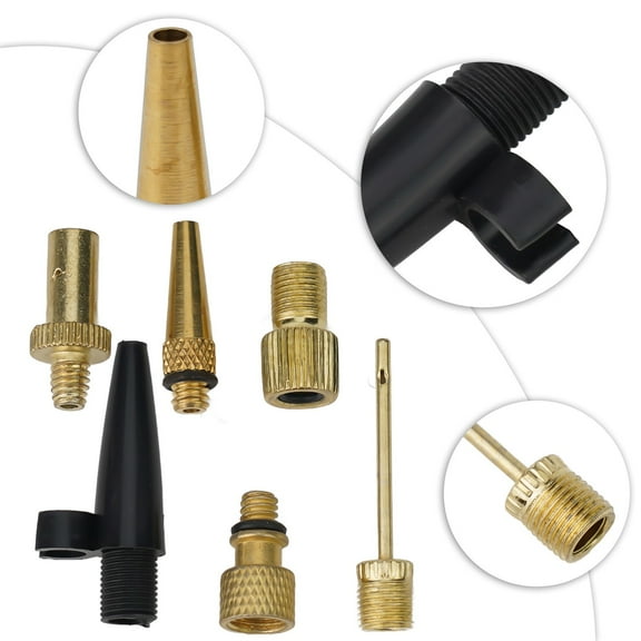 Inflatable Needle Nozzle Air Valve Adapter Pump Accessories for Football