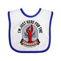 Inktastic Maine Just Here for the Lobster Boys or Girls Baby Bib