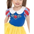 thumbnail image 3 of Disney Princess Toddler Girls Snow White Puff Sleeve Cosplay Tutu Dress, Sizes 12 Months-5T, 3 of 14