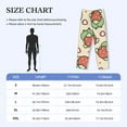 thumbnail image 4 of Lsque Frog Hold Strawberry Print Men's Pajama Pants, Lounge Pant - Comfortable Home Wear,Elastic Waistband, Stylish Design-XX-Large, 4 of 9