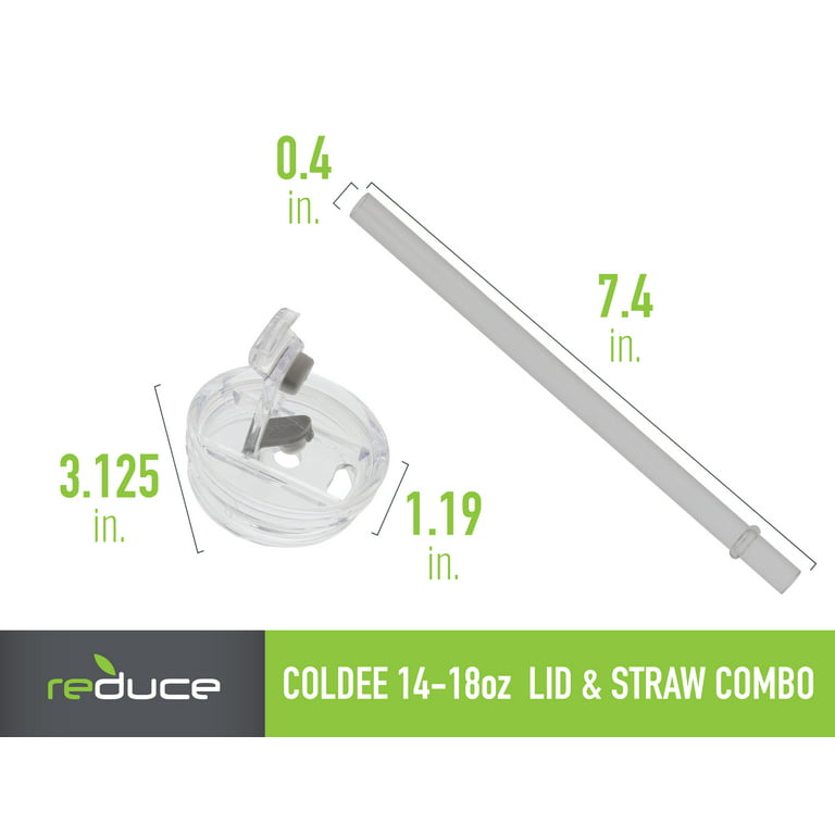 Reduce Coldee Replacement Lid & Straw