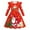 z251118-B-Red, variant on XEGLSBU Fall Dresses for Girls 7-8 Child Xmas Girls Dresses Party Dance Kids Christmas Princess Dress Girls Dresses Size 7/8 Purple Size 2-3 Years