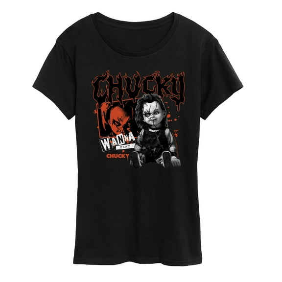 Chucky - Metal Chucky - Women's Short Sleeve Graphic T-Shirt