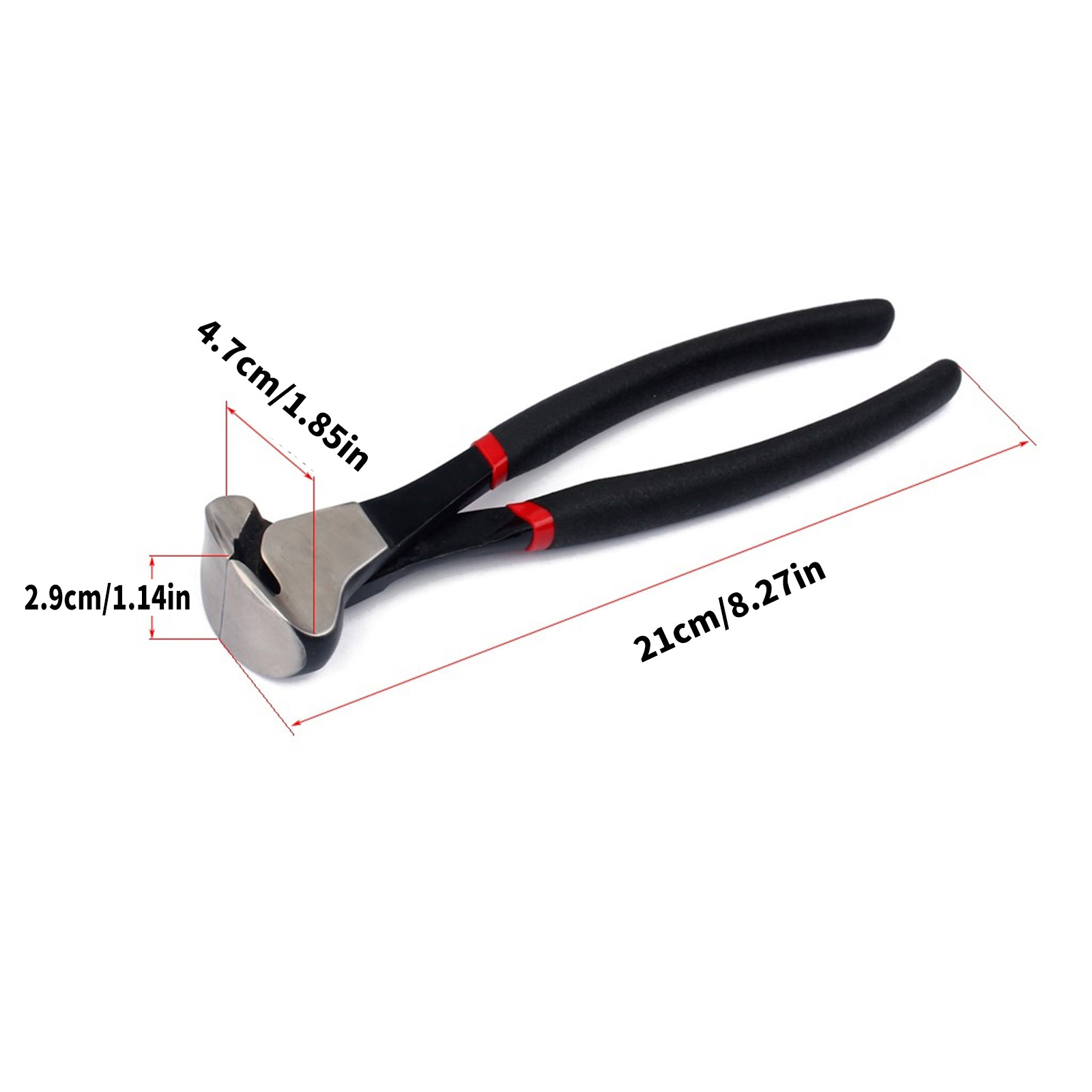 Multipurpose Guitar Repair Pliers Guitars Fret Wire Cutter Stainless Steel Pliers End Cutting Plier for Fret Wires Work
