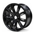 18 Inch Satin Black Alloy Wheel for Land Rover Defender 130 5 Lug NFUB ...