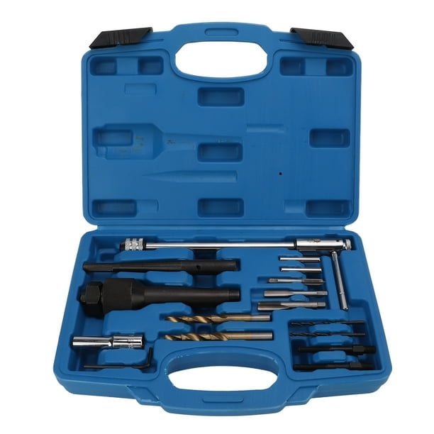 Damaged Glow Plug Extractor Tool,16pcs Glow Plug Removal Glow Plug