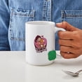 thumbnail image 4 of CafePress - My Cat Is My Valentine Mugs - 15 oz Ceramic Large White Novelty Mug, 4 of 6
