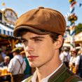 thumbnail image 2 of SHUNSUI British Newsboy Cap Hat Casual Painter Hat for Artist for Women French Bonnet Hat 1920s Hat for Women Wool Hat Men Knitted Wool for Girl Men Fashion Hats French Tame Hat French for Women, 2 of 4