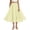 Yellow, variant on Tqyyweavej Women's Linen Skirts High Waist Flowy A-Line Midi Skirt Solid Color Loose Elastic Rised Skirts for Women, Free Size