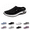 Black1, variant on Womens Orthopedic Mesh Mules Slip On Shoes Lightweight Breathable Open Back Walking Shoes Arch Support Non Slip Comfortable Casual Footwear for Summer 43