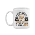 thumbnail image 2 of Truck Driver And Dad Mug - SPIdeals Designs,, 2 of 4