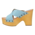 thumbnail image 3 of Dingo Women's Driftwood Sandals - DI 849-BLU 6 1/2 M, 3 of 5