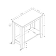 thumbnail image 6 of Accent Table, Side, End, Nightstand, Lamp, Living Room, Bedroom, Grey Laminate, Transitional, 6 of 6