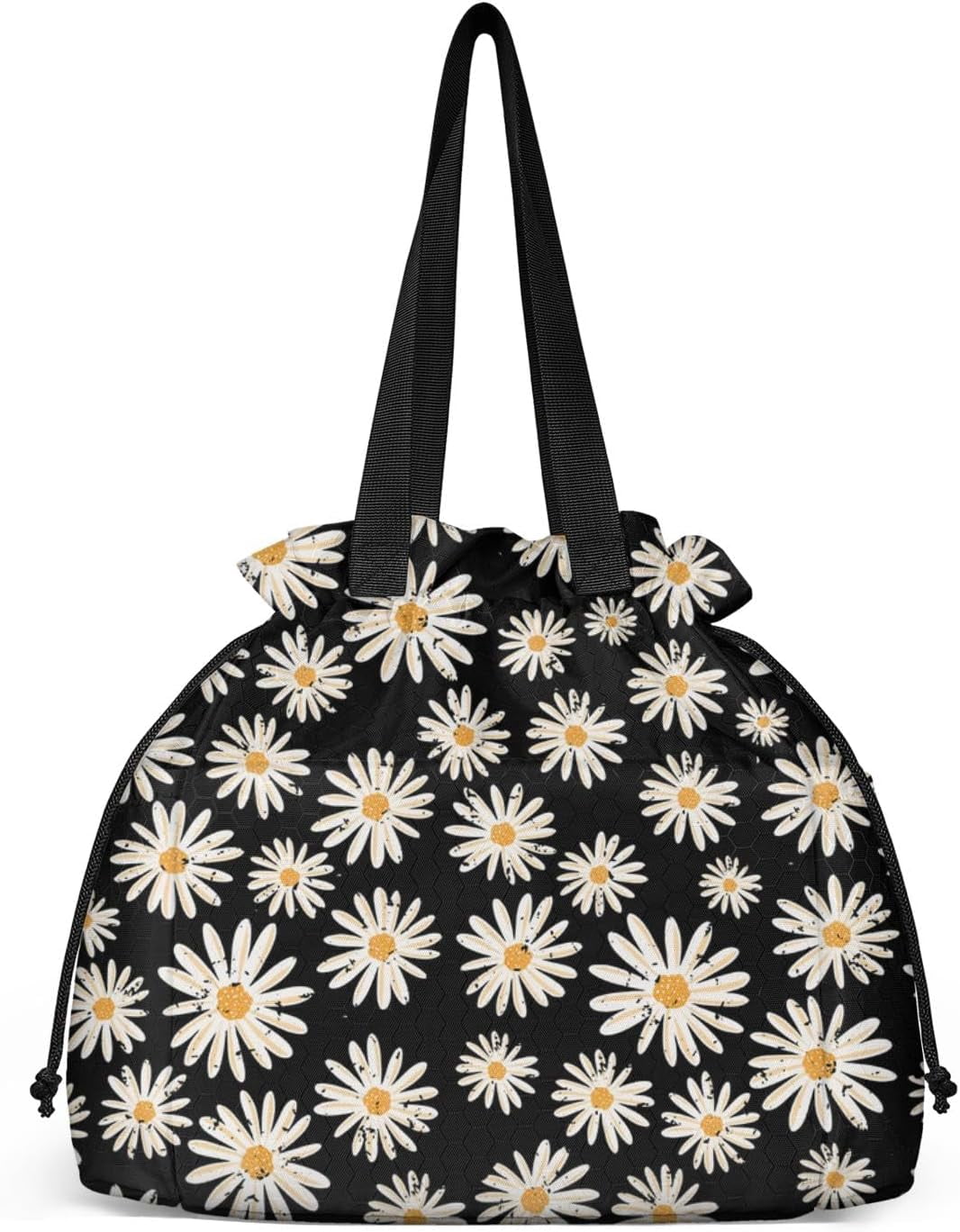 Lunch Bag for Women Insulated Womens Drawstring Lunch Bag for Work, Stain-Resistant Large Lunch Box for Women with Containers, Cinch Closure Cromwell Bag Black Man Reusable Lunch Bag Office