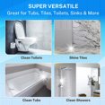 thumbnail image 2 of Bell + Howell Scrubtastic Express White Rechargeable Handheld Power Scrubber – Cordless Bathroom Cleaner, 2 of 9
